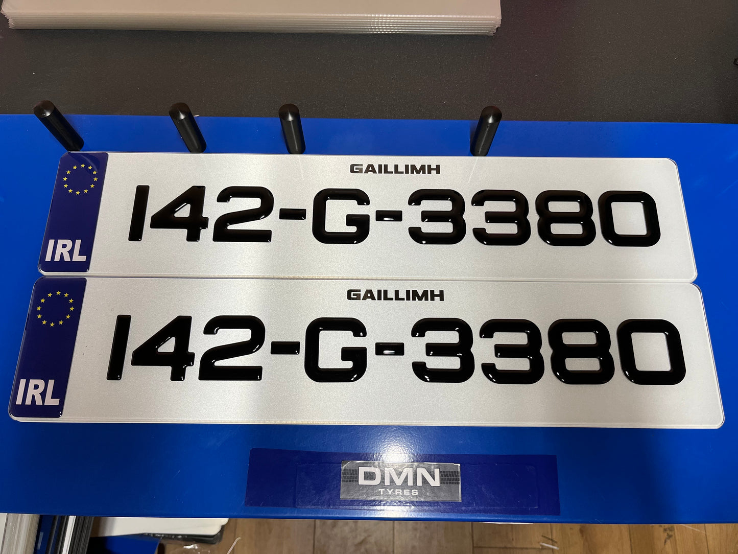 3D Gel Plates With County & Dashes